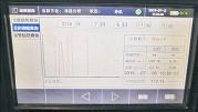 Photo of the main unit test spectrum
