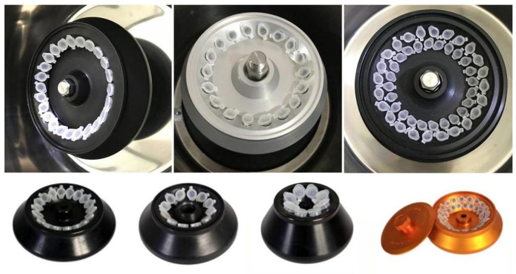 Drawell types of centrifuge rotors