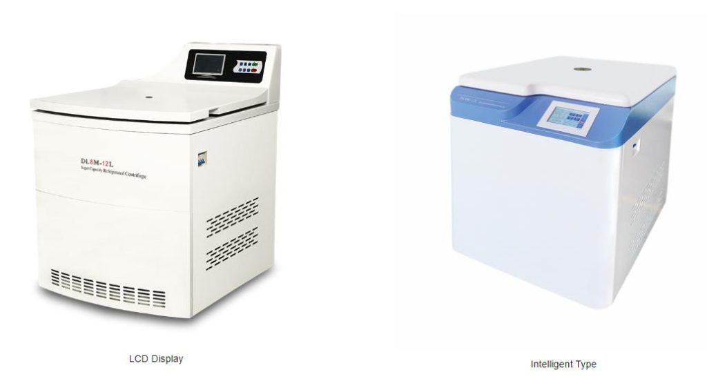 Large Capacity Refrigerated Centrifuges for blood separation