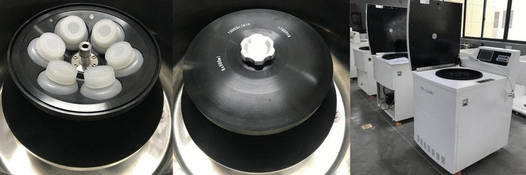 Rotors in Floor-Standing Centrifuge