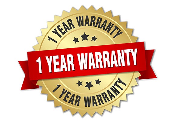 1 Year Warranty