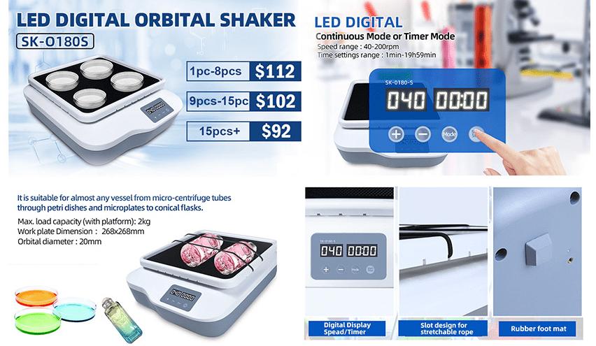 Digital Orbital Shaker SK-O180-S