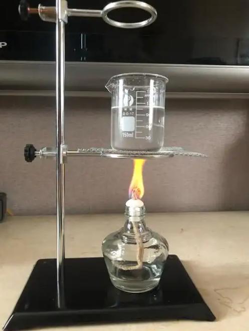 alcohol lamps heating